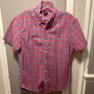 J.Crew plaid S/S shirt